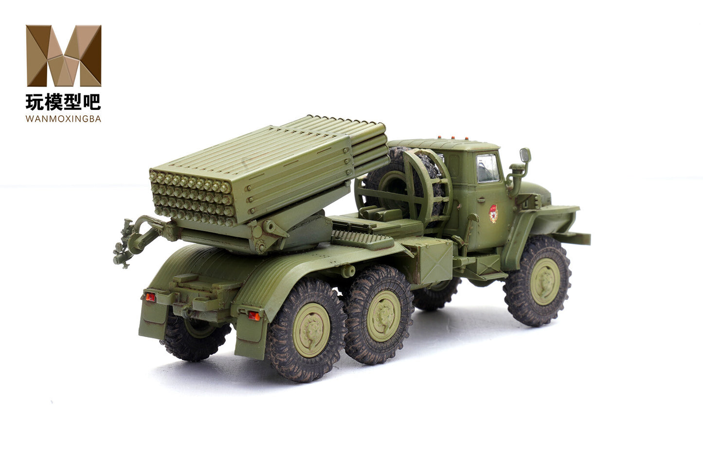 1/72 Russian BM-21 hail rocket later stage model