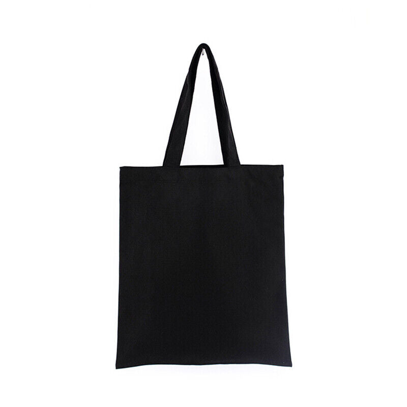 Solid Color Canvas Bags Shopping StorageBags Tote Bag Eco-friendly Shopping Bags