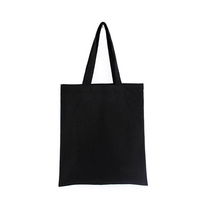 Solid Color Canvas Bags Shopping StorageBags Tote Bag Eco-friendly Shopping Bags