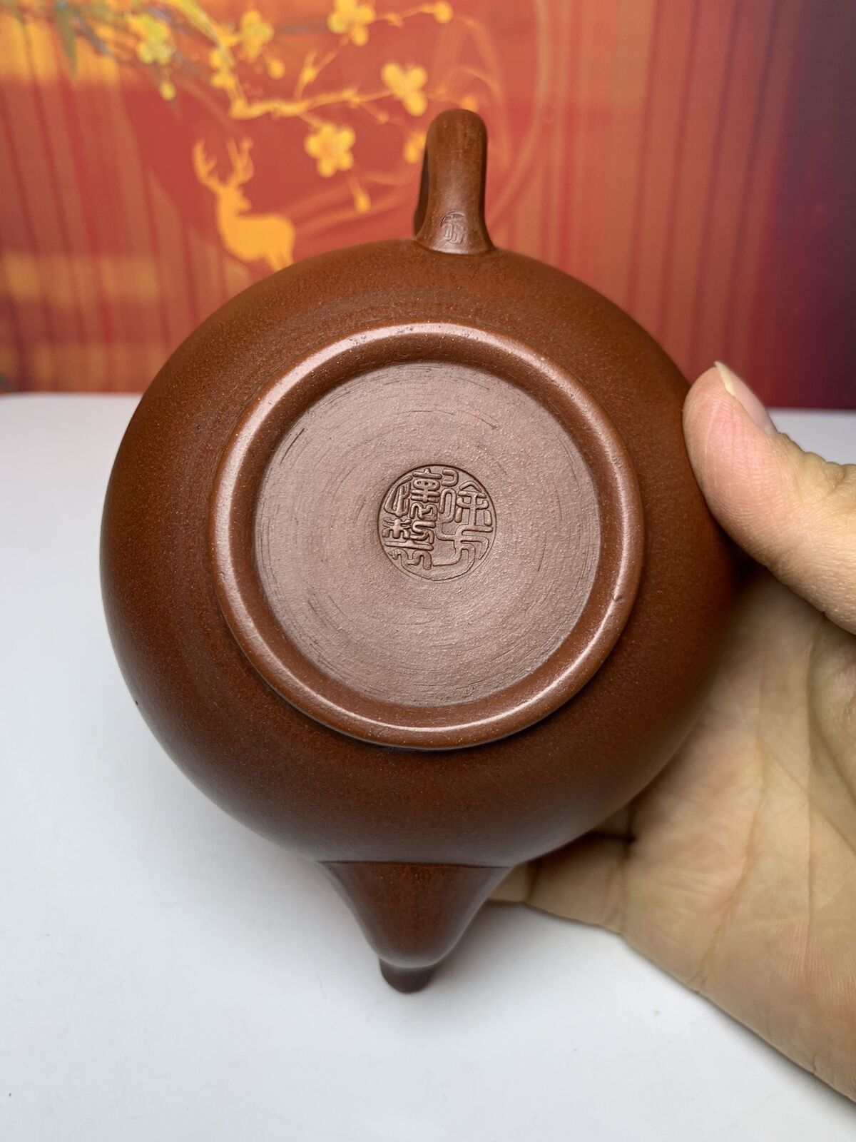 Vintage Chinese Yixing Purple Clay Teapot Zisha Ceremony Fashion Nice Teaware