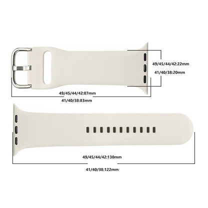 Suitable for Apple Watch 10 Ultra 2 Silicone Strap iWatch9 Strap Apple Watch