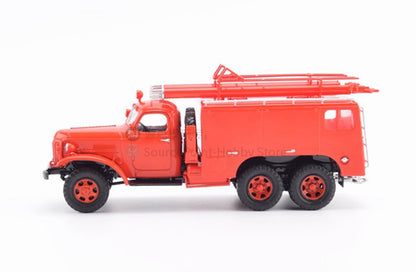 1:43 SSM PMZ-16V Chemical Foam Fire Truck Engine Construct Machine Diecast Model
