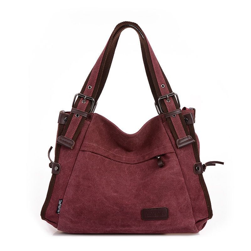 Canvas Shoulder Bags Handbags Messenger Top-handle Bag Shopping Travel Crossbody