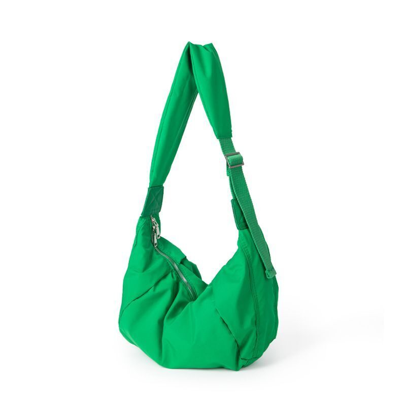 Cotton Bags Filled Nylon Large Single Shoulder Crossbody Dumpling Shape Bag 1 PC