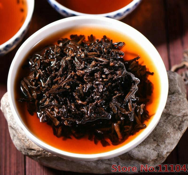 200g Healthy Drink Ripe Puerh Black Tea loose Leaf Top Grade Yunnan Pu-erh Tea