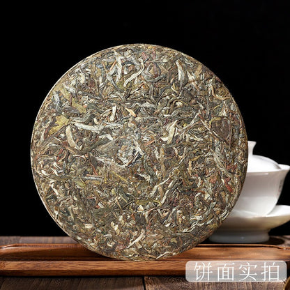357g Lao Man E Pu Erh Tea Raw Tea Yunnan Qizi Cake Tea Pu'er Ancient Tree Tea