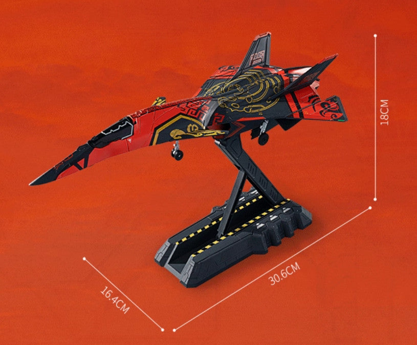 1:72 31CM KDW Baidi Yixing Aerospace Fighter Plane Jet Diecast Aircraft Model