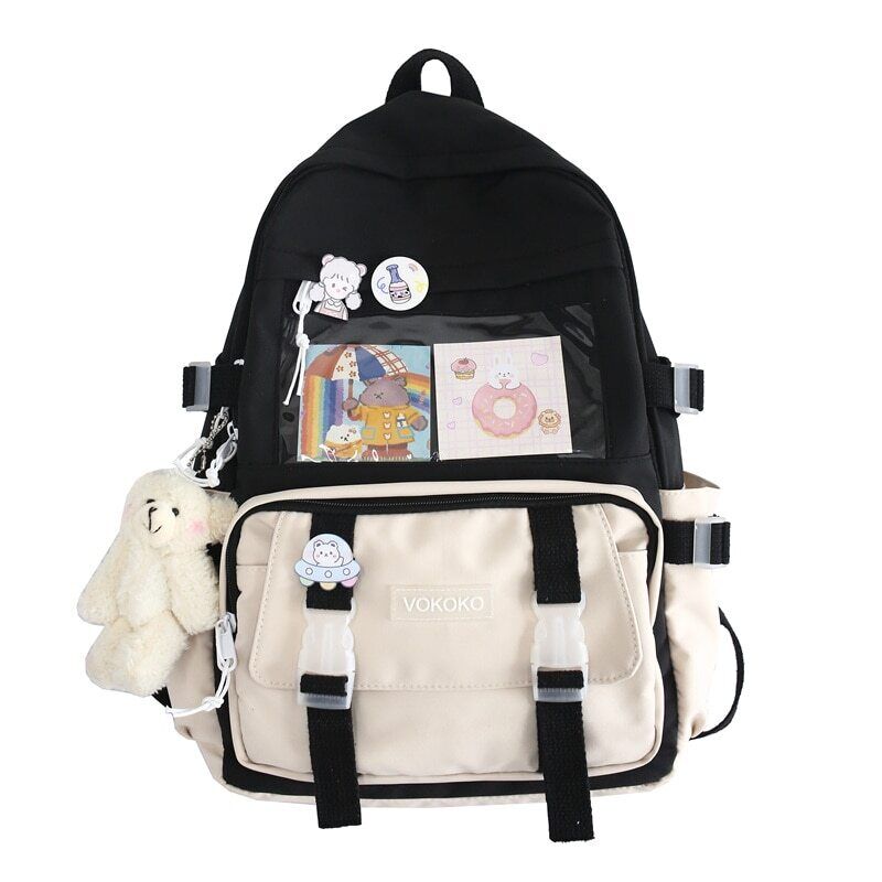 Women Backpack Teenager Girl BookBag Laptop Rucksack Student School Bag Female