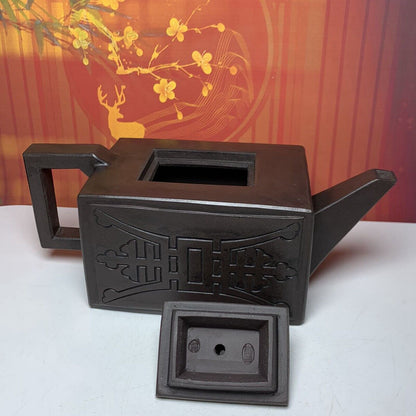 Vintage Chinese Yixing Purple Clay Teapot Zisha Ceremony Fashion Gift Teaware