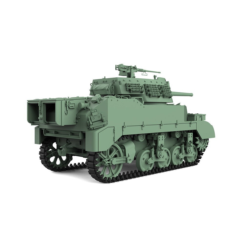 SSMODEL 1/76 20mm War Gaming Military Model Kit US 75mm Gun Motor Carriage M8A1