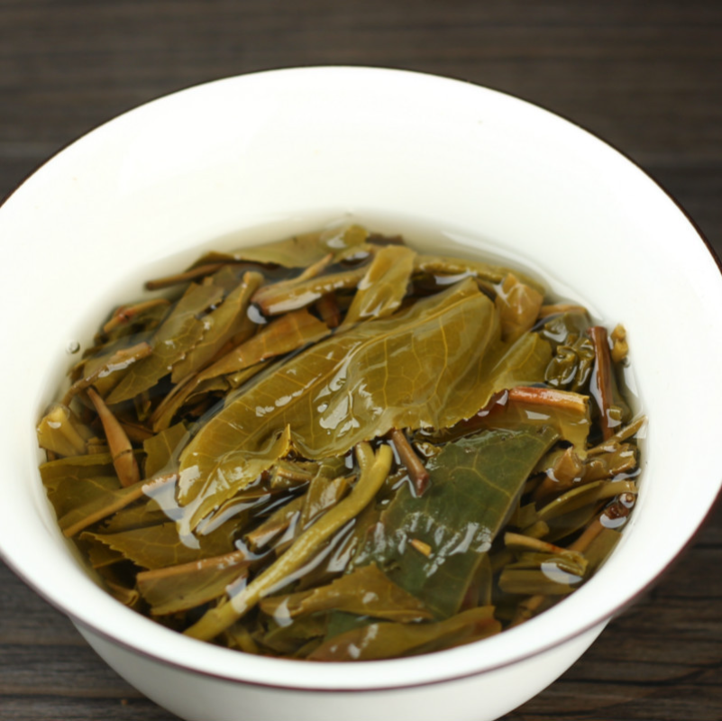 357g Yunnan Pu'er Tea Ba Banzhang Ancient Tree Raw Tea Menghai Seven Seed Cake