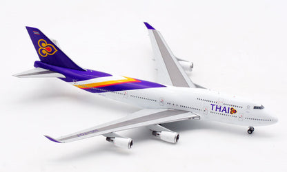 JC Wings THAI FOR BOEING B747-400 HS-TGT 1/400 DIECAST Aircraft Pre-built Model