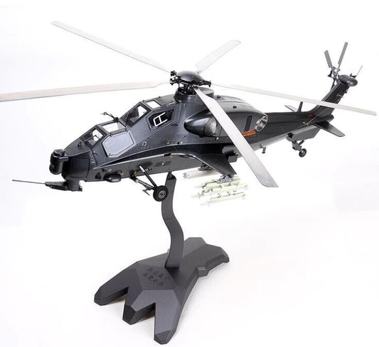 1:24 58CM PLA Z-10 Helicopter Airplane Diecast Military Aircraft Plane Model