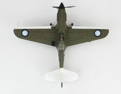 HM P-40N Angry Bee BU-O Lt. Ken Goldring 80 Squadron 1/72 diecast plane model