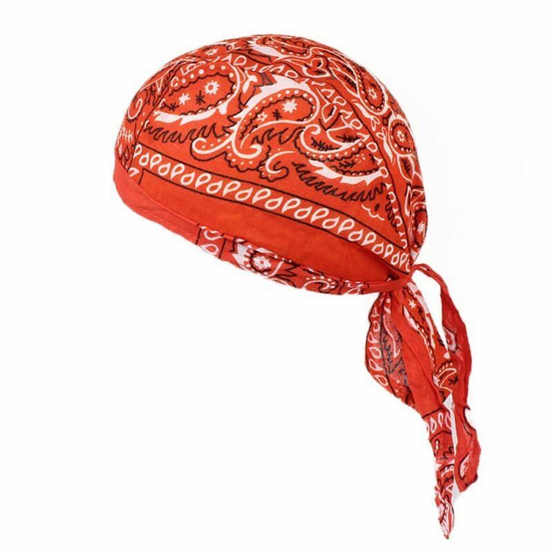 Cycling Head Scarf Quick Dry Bandana Hat Bike Cap Summer Running Riding Cotton