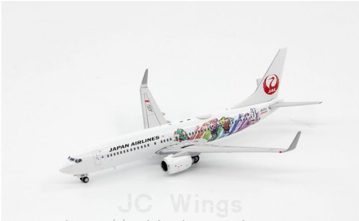 JC Wings Japan Airlines B737-800 JA330J 1/400 diecast plane model aircraft