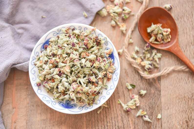 Natural Dried Apple Blossom Flower Tea Apple Floral Herbal Tea Good Skin Care