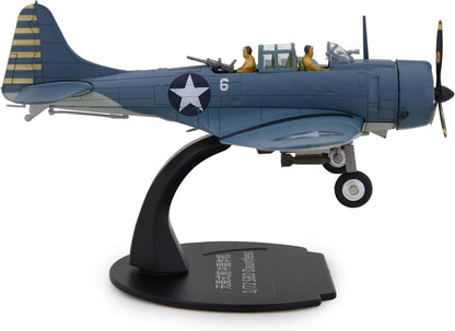 1:72 SBD Dauntless Dive bomber Metal Plane Model Military Airplane Model