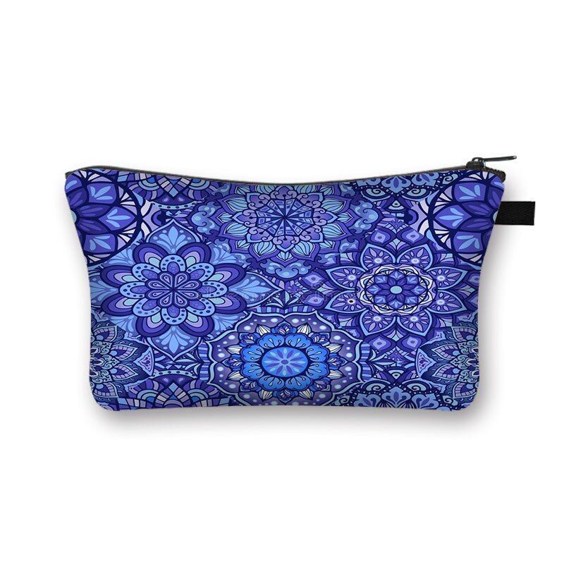 Bohemian Print Cosmetic Bag Fashion Travel Lipstick Toiletry Bag Shopping Purse