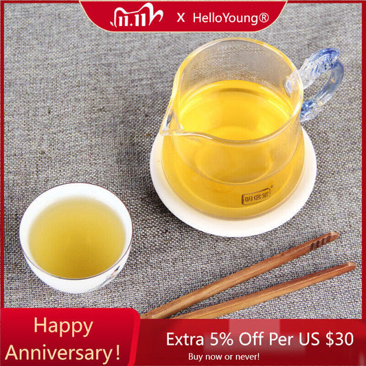 Menghai Pu'er Cha Tea Pillar Shape Gift Healthy Drink Green Tea 1000g-