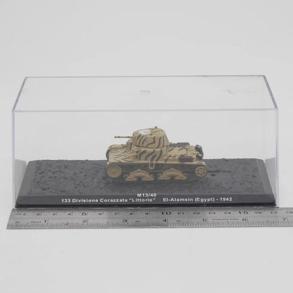 IXO 1:72 M 13/40 1942 WWII Italian Army Tank Alloy Military Model Ornament