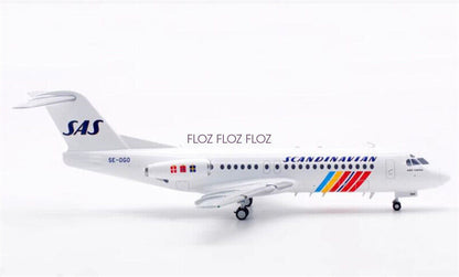 Inflight SCANDINAVIAN Airlines Fokker F-28-4000 SE-DGO 1:200 Aircraft Model