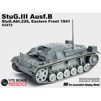 1/72 German 3rd Assault Gun B-Type Tank Model 192nd Assault Gun Battalion 1941