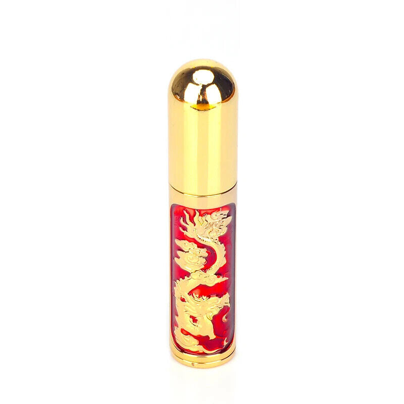 Toothpick Holders Portable Metal Lid Chinese Style Needle Storage Case 8.5x1.7cm