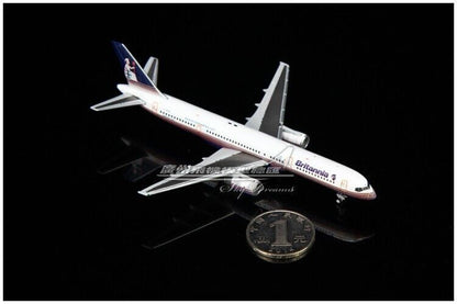 1:400 JC Wings Britannia BOEING 757-200 Passenger Airplane Diecast Plane Model