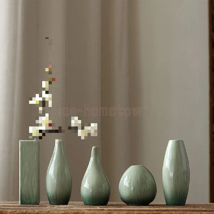 Simple Ceramic Vase Decoration, Table Decoration, Hydroponic Plant Small Vase