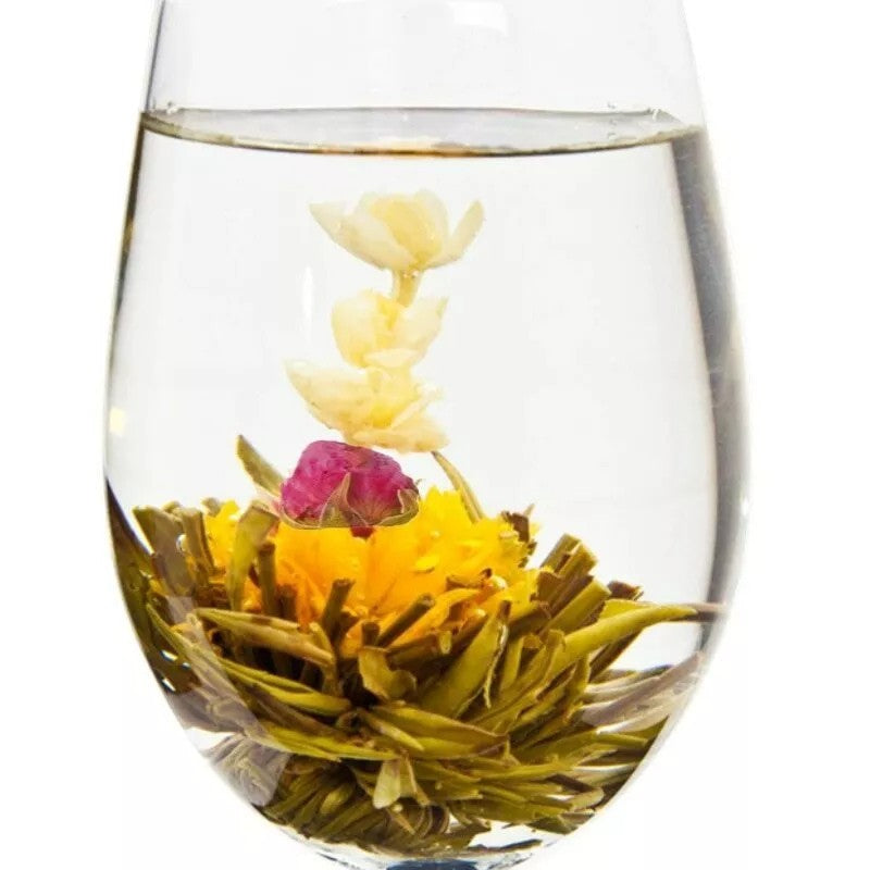 20 type Blooming Tea Green Tea Artistic Blossom Flowers Tea Blooming Tea Balls