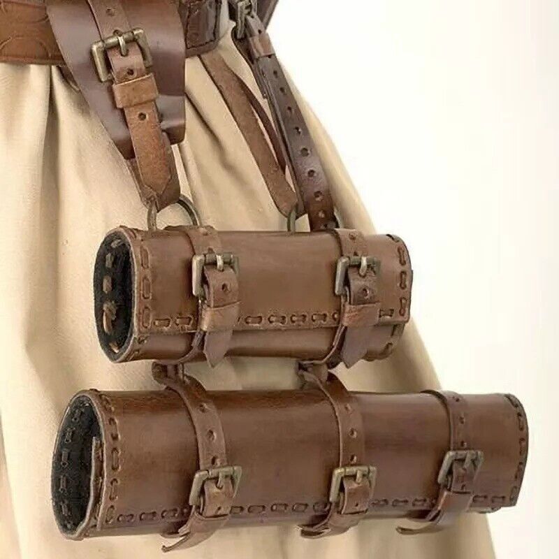 Medieval Sword Belt Waist Scabbard Holder Men Larp Knight Weapon Costume Cosplay