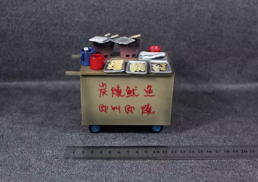 1/12 Model Set Chinese Cuisine Braised Squid Barbecue 15022