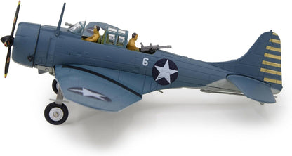 1:72 SBD Dauntless Dive bomber Metal Plane Model Military Airplane Model