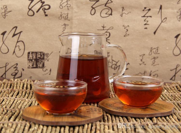 Organic Black Tea Healthy Drink Ripe Puerh Tea 250g Yunnan Old Puerh Tea Brick