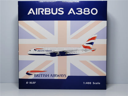 1:400 Phoenix BRITISH AIRWAYS AIRBUS A380 Airplane Diecast Aircraft Plane Model