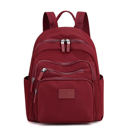 Women's Backpack Nylon Backpack Student School Bag Girls' Small Travel Rucksack