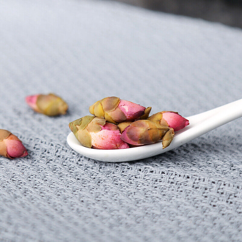 Natural flowers, dried tea, wild peach blossoms, flower buds, Taohua camellia tea-