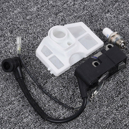 Ignition Coil Air Filter Kit For Chinese Chainsaw 4500 5200 5800 45cc 52cc 58cc