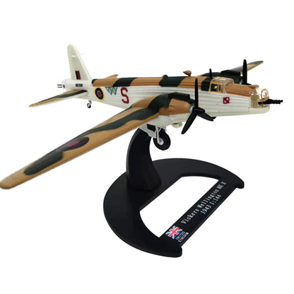 1/144 WWII UK Vickers Wellington Bomber Finished Model Plane High Restoration