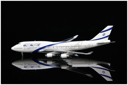 1:400 JC Wings El Al BOEING 747-400 Passenger Airplane Diecast Aircraft Model