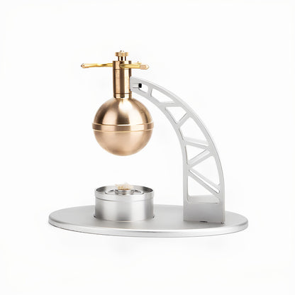 15CM Steam Engine Steam Rotating Flying Ball ZFY-01 Copper $ Aluminum Model