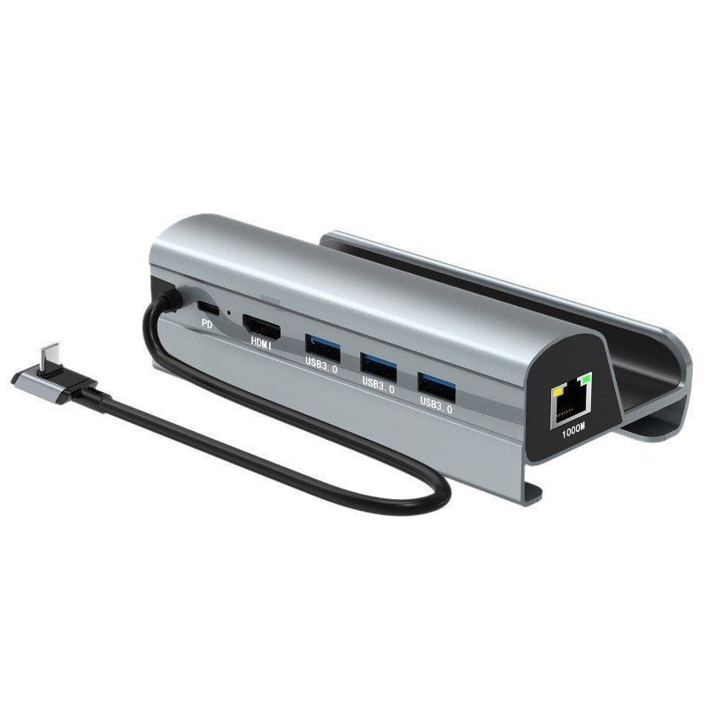 Steam Deck Gaming Console Base 6-in-1 Expansion Dock Supporting Nintendo 4K 60Hz