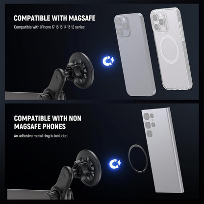 Entry Level Version Magnetic Phone Holder Mount for Your Car Compatible with Tes
