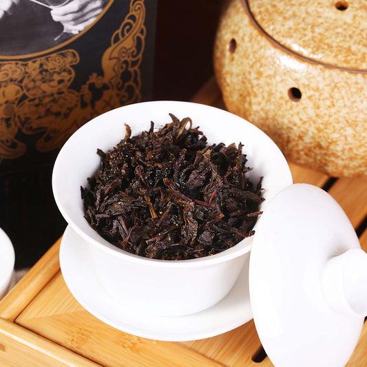 12 Years 1000g China Hunan Anhua Black Tea Handmade Brick Tea Fu Cha Green Food