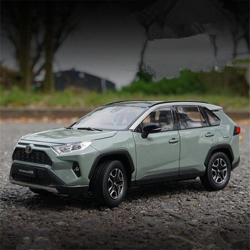 1:32 Toyota RAV4 SUV Diecast Model Car Toy Vehicle Sounds Lights Collection Gift