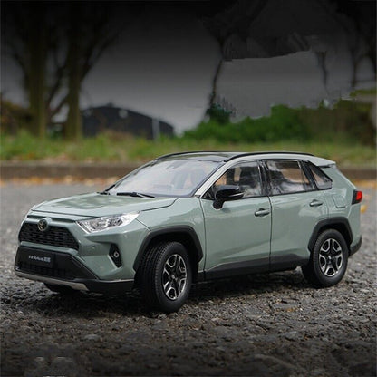 1:32 Toyota RAV4 SUV Diecast Model Car Toy Vehicle Sounds Lights Collection Gift
