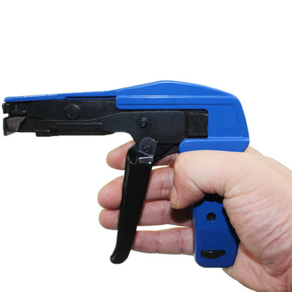 HS-600A Nylon Cable Tie Gun Plier Clamp Automatic Fastening For Nylon Tie
