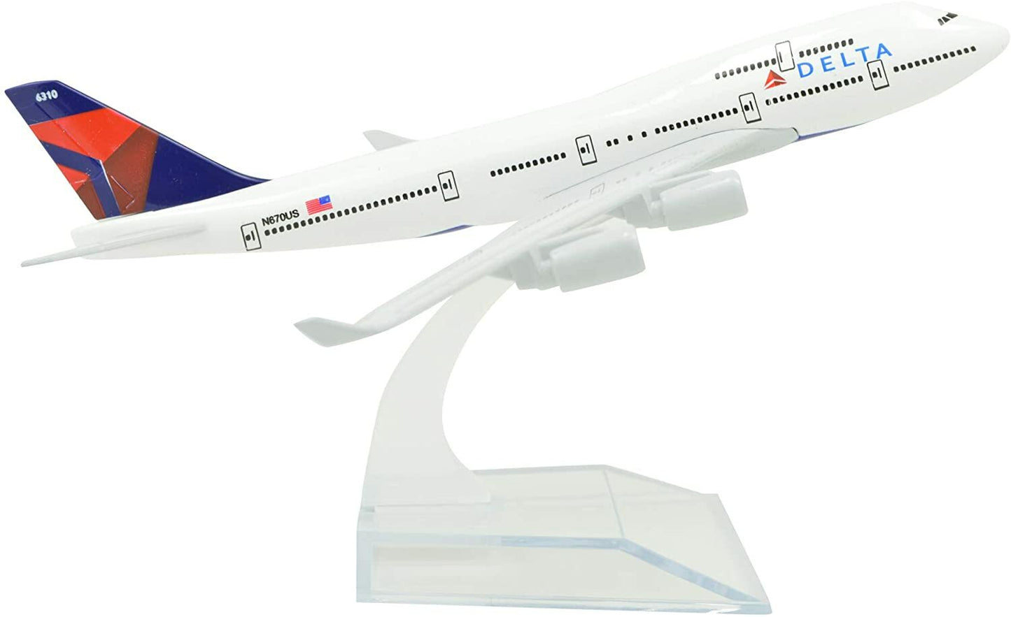 1:400 16cm B747 Delta Airlines Metal Airplane Model Plane Toy Plane Model