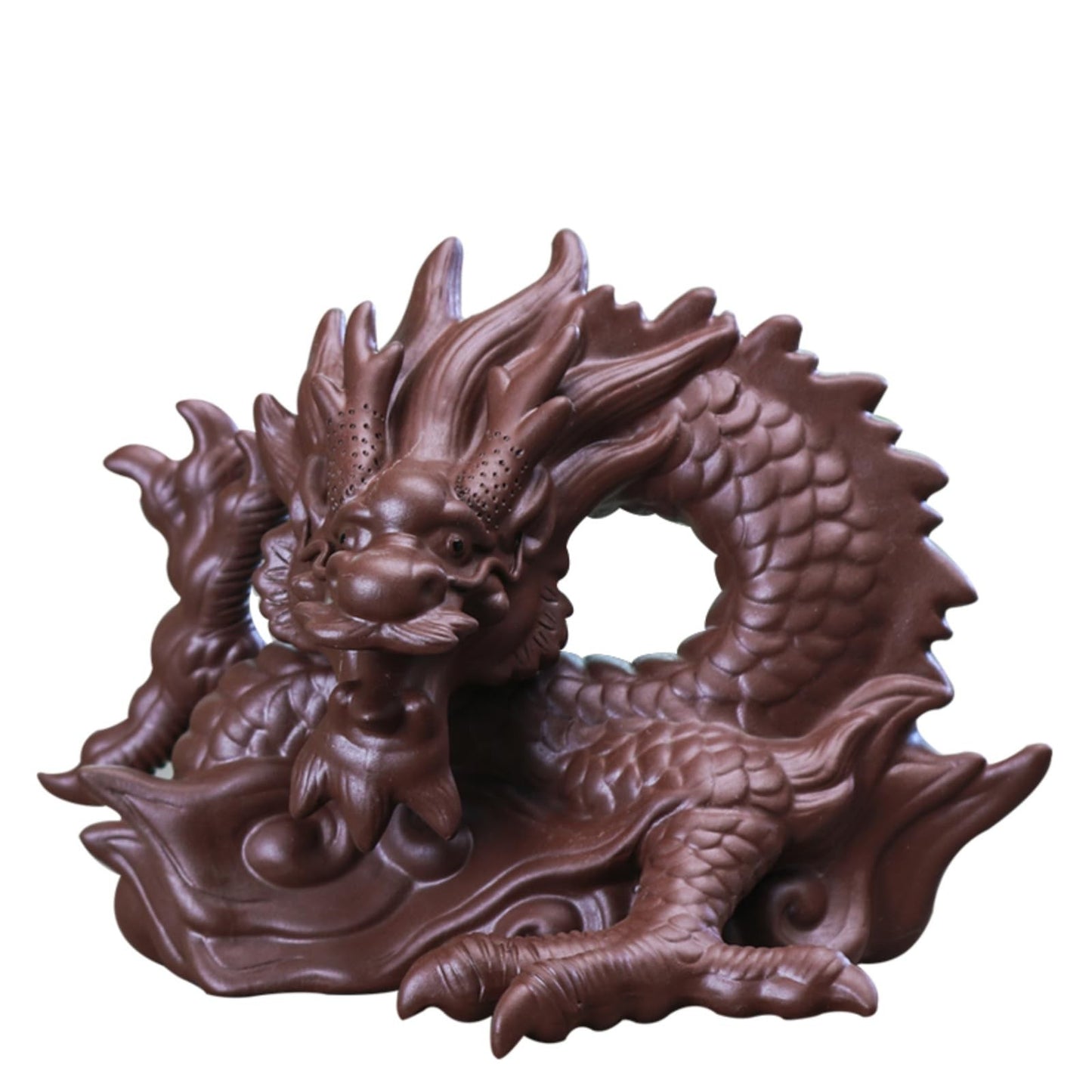 Fairy Dragon Purple Sands Tea Pet 16cm Kungfu Tea Tray Accessories Tea Play